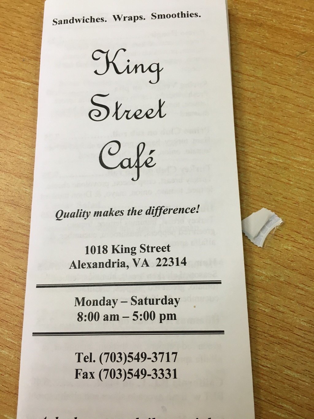 King Street Cafe